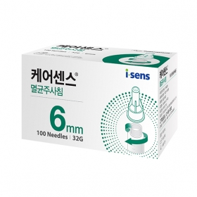 [펜니들]케어센스 멸균 주사침 6mm